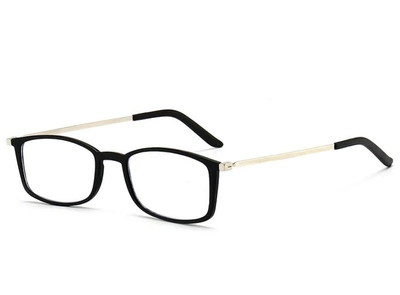 Ультратонкие очки для чтения +1.50 диоптрий HARKO с защитой от синего света, черные (75220217)