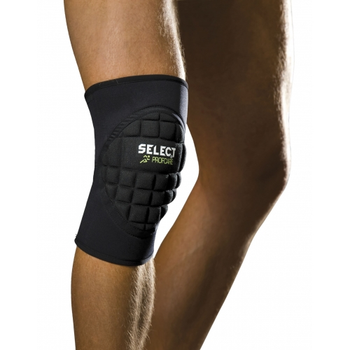 Наколенник Select Knee Support - Handball Unisex 6202-610 Черно-зеленый S 1 шт (5703543560226)