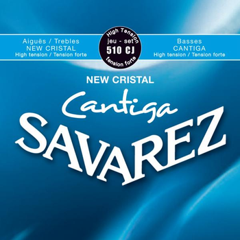Струны для классической гитары Savarez New Cristal Cantiga 510CJ High Tension (R119455)