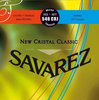 Струни для класичної гітари Savarez New Cristal Classic 540CRJ Mixed Tension (R114393)