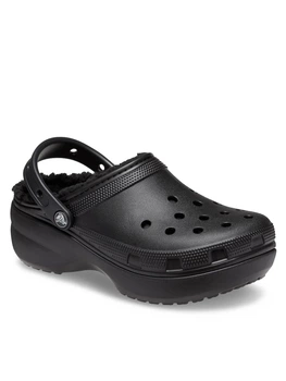 Крокси Classic Platform Lined Black, розмір 38
