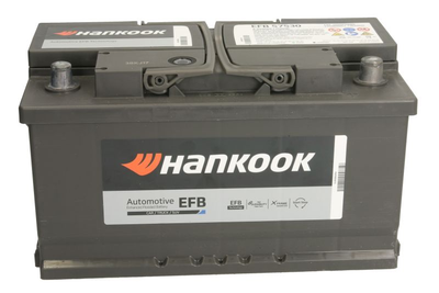 Автомобильный аккумулятор HANKOOK 12В 75Ач/730A (EN) START&STOP EFB (P+ стандарт)