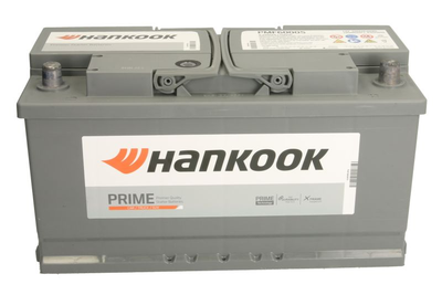 Автомобильный аккумулятор HANKOOK 12В 100Ач/830A (P+ стандарт)