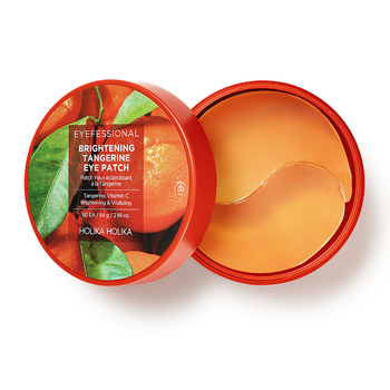 Патчі для очей Holika Holika Eyefessional Brightening Tangerine Eye Patch гідрогелеві з екстрактом мандарина 60 шт (8806334390815)