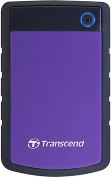 Жорсткий диск Transcend StoreJet 25H3P 4TB 5400rpm 8MB TS4TSJ25H3P 2.5 USB 3.0 External Purple