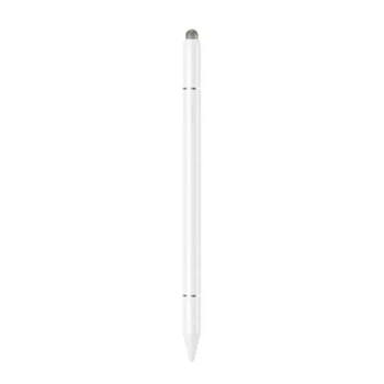 Стилус XO Pen ST-07 3in1 touch-sensitive для планшетів та смартфонів iOS/Android/Windows Білий
