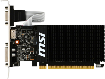 Відеокарта MSI PCI-Ex GeForce GT 710 2048 MB DDR3 (64bit) (954/1600) (DVI, HDMI, VGA) (V809-2000R)