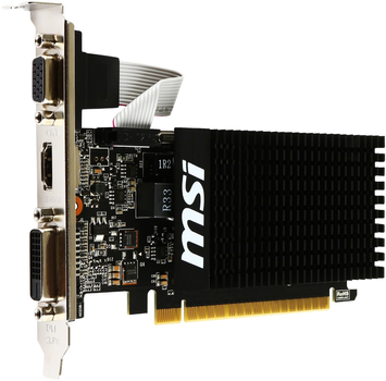 Karta graficzna MSI PCI-Ex GeForce GT 710 2048 MB DDR3 (64bit) (954/1600) (DVI, HDMI, VGA) (V809-2000R)