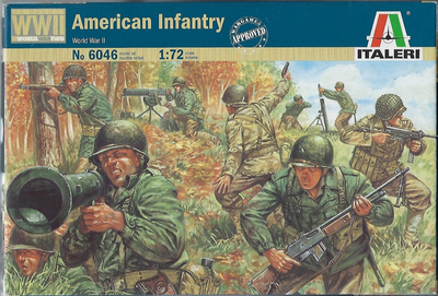Model do składania Italeri WWII American Infantry 2nd Division skala 1:72 (8001283060462)