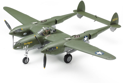 Збірна модель Tamiya Lockheed P-38 F/G Lightning масштаб 1:48 (4950344611201)