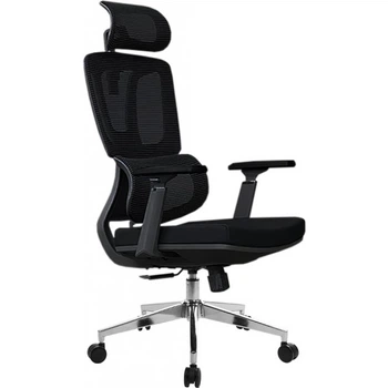 Офісне ергономічне крісло GT Racer B-121A Black