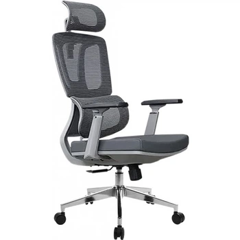 Офісне ергономічне крісло GT Racer B-121A Gray