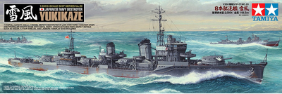 Збірна модель Tamiya Japanese Navy Destroyer Yukikaze масштаб 1:350 (4950344780204)