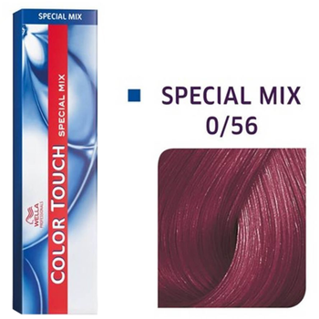 Farba do włosów bez amoniaku Wella Professionals Color Touch Special Mix 0/56 - Magiczny Granat 60 ml (8005610545530)