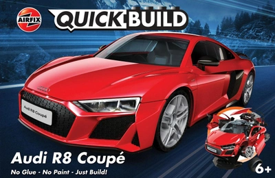 Збірна модель Airfix Quickbuild Audi R8 Coupe (5055286678516)