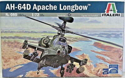 Model do składania Italeri Apache Longbow AH-64D skala 1:72 (8001283800808)
