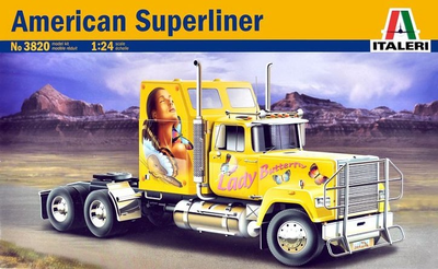 Збірна модель Italeri American Superliner масштаб 1:24 (8001283038201)