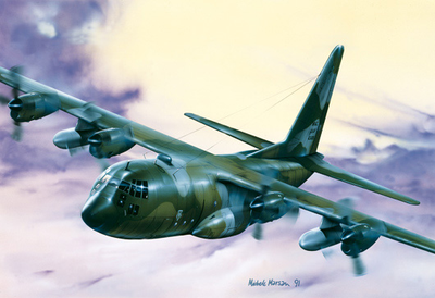 Model do składania Italeri Hercules C-130 E/H skala 1:72 (8001283800150)