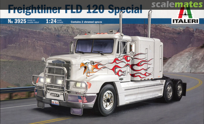 Model do składania Italeri Freightliner FLD 120 Special skala 1:24 (8001283039253)