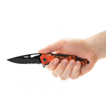 Спасательный Складной Нож для Выживания Joker Оранжевый JKR723