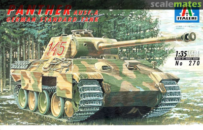 Збірна модель Italeri Sd Kfz 171 Panther Ausf A масштаб 1:35 (8001283802703)