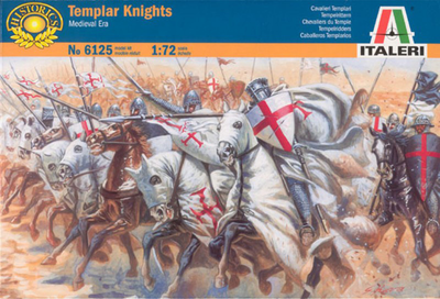 Збірна модель Italeri Templar Knights масштаб 1:72 (8001283061254)