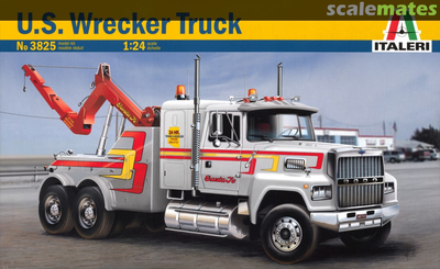 Збірна модель Italeri US Wrecker Truck масштаб 1:24 (8001283038256)