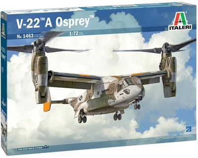 Model do składania Italeri V-22A Osprey skala 1:72 (8001283014632)