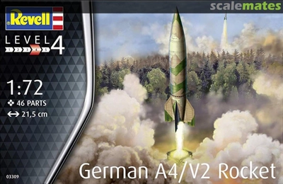 Model do składania Revell German A4/V2 Rocket skala 1:72 (4009803033099)