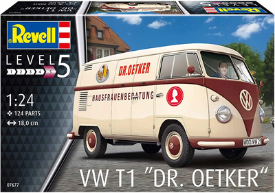 Збірна модель Revell VW T1 Dr Oetker масштаб 1:24 (4009803076775)