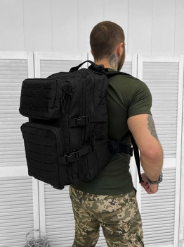 Тактичний водонепроникний рюкзак Tactical Bag Black 40 л