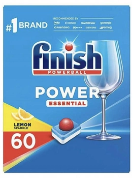 Таблетки для посудомийних машин FINISH Power Essential Lemon 60 шт (5908252005161)