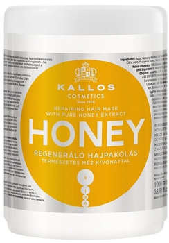 Maska do włosów Kallos Honey Repairing Hair Mask 1000 ml (5998889516192)