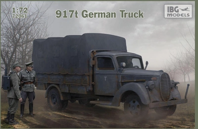 Model do składania IBG 917t German Truck skala 1:72 (5907747901179)