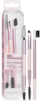 Набір пензлів для макіяжу Real Techniques Brow Styling Set 3 шт (79625438499)