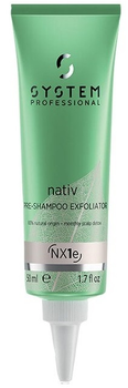 Шампунь System Professional Nativ Pre-Shampoo Exfoliator 50 мл (3614229697766)