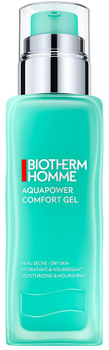 Żel nawilżający Biotherm Homme Aquapower Comfort Gel do suchej skóry 75 ml (3614272975064)
