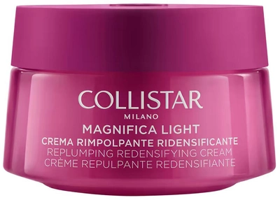 Крем для обличчя легкий і шиї Collistar Magnifica Light Replumping Redensifying Cream зміцнення і підтяжка 50 мл (8015150244435)