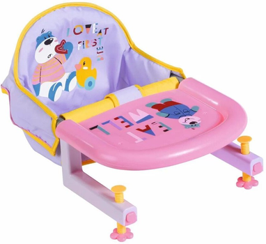 Krzesełko do karmienia Baby Born Zapf przy stole (4001167831090)