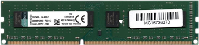 Оперативная память Kingston DDR3-1600 8192MB PC3-12800 (KVR16N11/8)