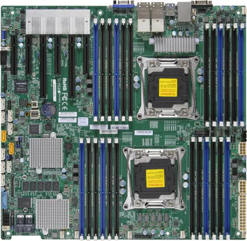Материнская плата Supermicro X10DRC-LN4_PLUS (s2011-3, Intel С612, PCI-Ex16)