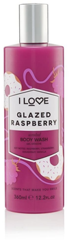 Żel pod prysznic i do kąpieli I Love Scented Body Wash glazed raspberry 360 ml (5060351545037)