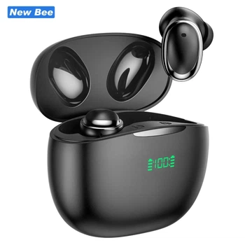 Навушники Bluetooth New Bee CT02 Black