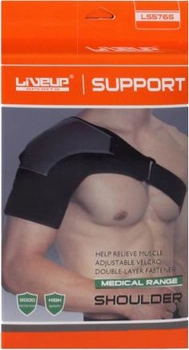 Фиксатор для плеча LiveUP Shoulder Support Black 1 шт (LS5765)