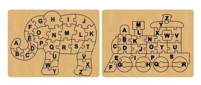 Головоломка из дерева DecorWood Английский алфавит