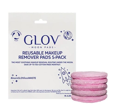 Косметичні подушечки Clov Moon Pads Reusable Makeup Remover для зняття макіяжу 5 шт (5907440740419)