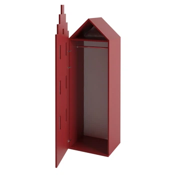 Детский шкаф-домик Амстердам Little Room Little Room Baby House бордовый (WFR-000027)