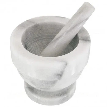 Ступка с пестиком Frico FRU-060 15х15 см белая