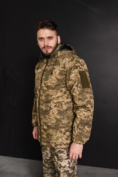 Куртка-бушлат военная мужская тактическая ВСУ (ЗСУ) Пиксель 8723 56 размер