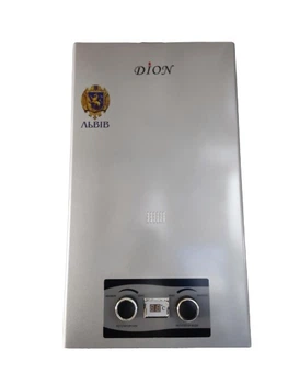 Газовая колонка дымоходная DION JSD 10 (серая)